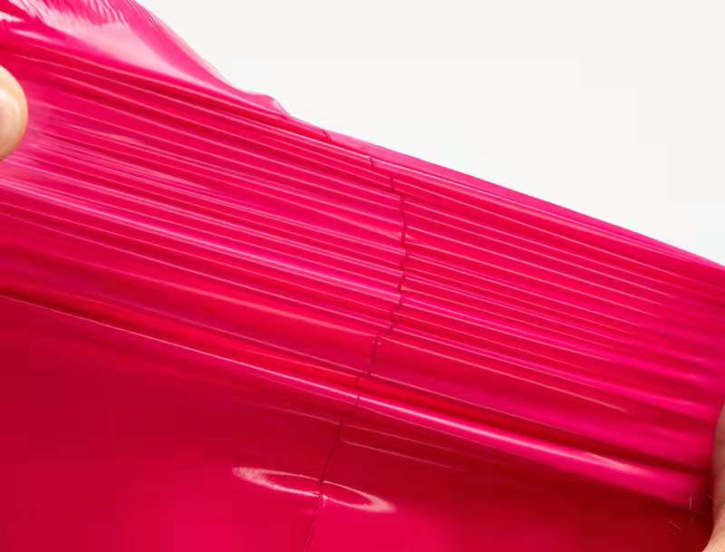 象山玫红色快递袋-05